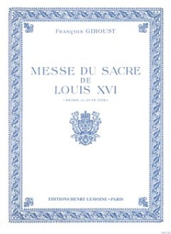 Messe du Sacre de Louis XVI (Messe brève)