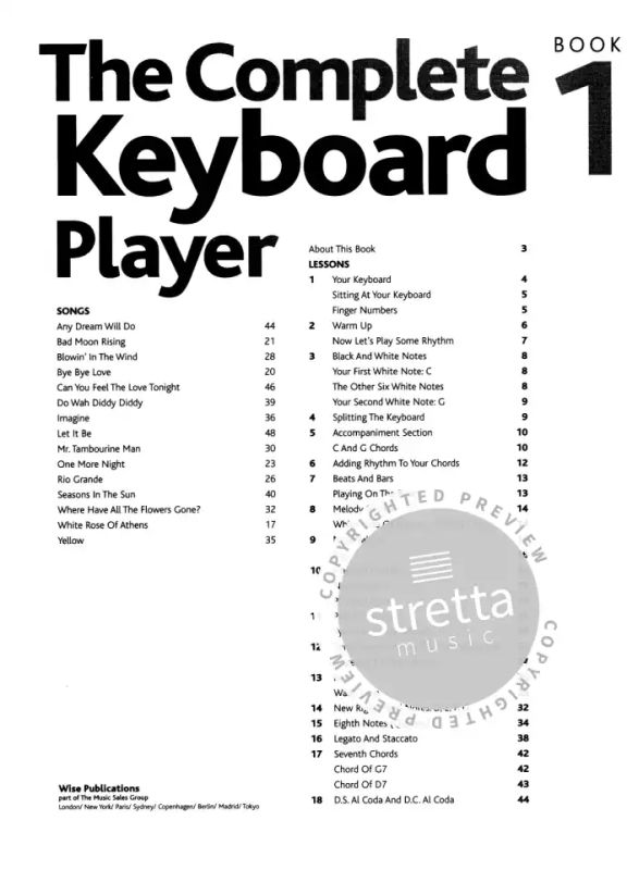 Bk Complete Keyboard Player Book 1 1