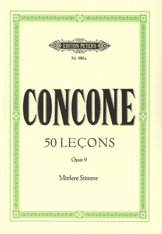 Giuseppe Concone - 50 Leçons op. 9