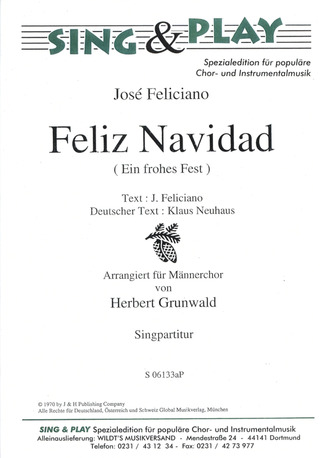 José Feliciano - Feliz Navidad (Ein frohes Fest)