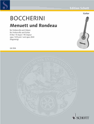 Luigi Boccherini - Menuett aus dem Streichquintett E-Dur und Rondeau aus dem Streichquintett C major