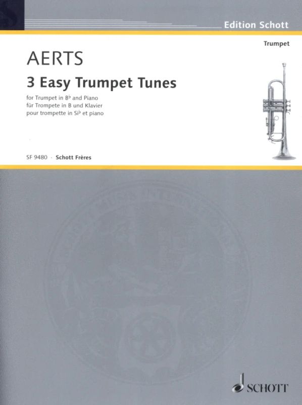 Aerts, Hans - 3 Easy Trumpet Tunes