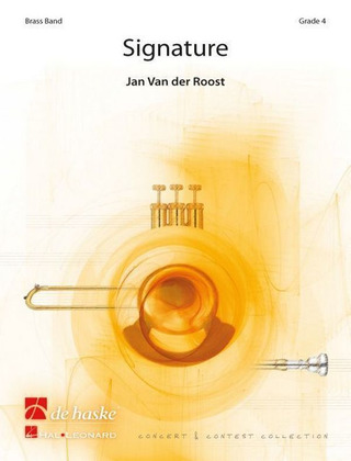 Jan Van der Roost - Signature