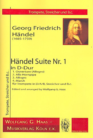 George Frideric Handel - Suite 1 D-Dur
