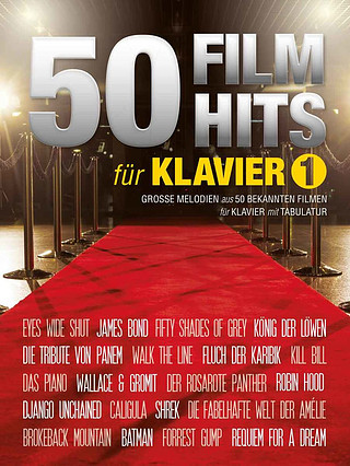 50 Film Hits für Klavier 1