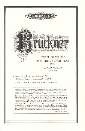 Anton Bruckner: Locus iste (Graduale) C-Dur (1869)