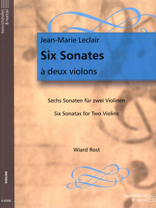 Jean-Marie Leclair - 6 Sonaten op. 3