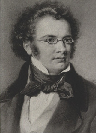 Franz Schubert - Postkarte