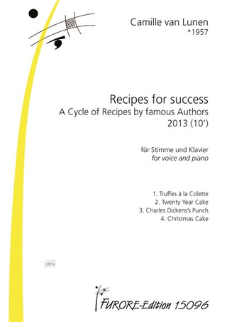 Camille van Lunen - Recipes for success