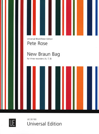Pete Rose - New Braun Bag für 3 Blockflöten (A, T, B)