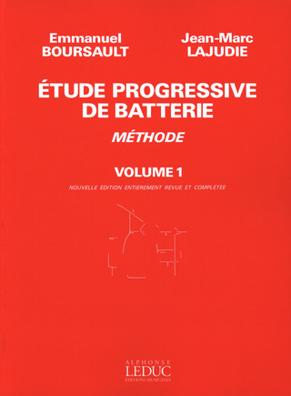 Emmanuel Boursault y otros.: Étude Progressive de Batterie 1