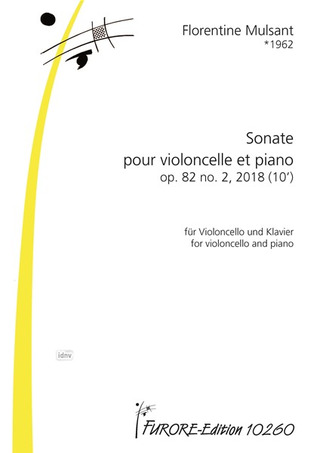 Florentine Mulsant - Sonate pour violoncelle et piano, op. 82/2