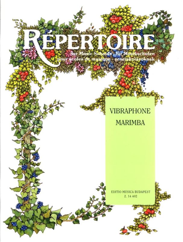 Repertoire for Music Schools – Vibraphone, Marimba
