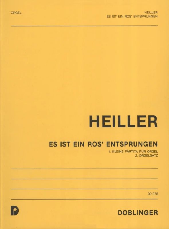 Anton Heiller - Es ist ein Ros' entsprungen