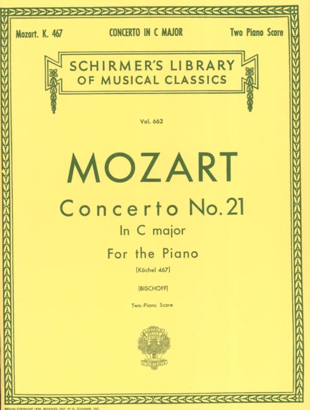 Wolfgang Amadeus Mozart - Concerto No. 21 in C, K.467