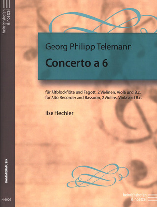 Georg Philipp Telemann - Concerto a 6 TWV 52:F1