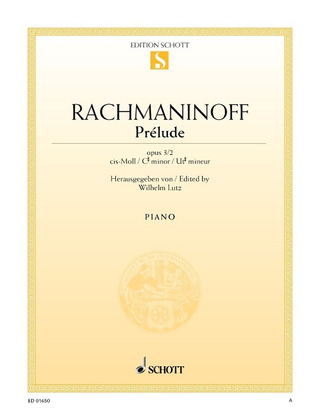 Sergei Rachmaninoff - Prélude C-sharp minor