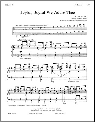 Ludwig van Beethoven - Joyful, Joyful We Adore Thee