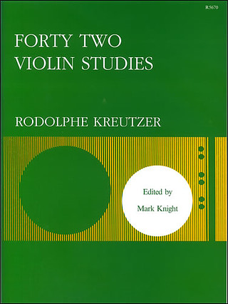 Rodolphe Kreutzer - Forty-Two Studies
