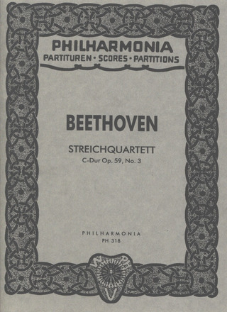 Ludwig van Beethoven - Streichquartett op. 59/3