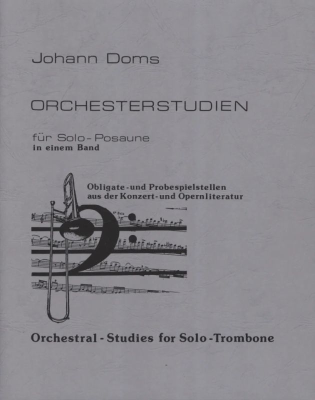 Orchestral-Studies for Solo-Trombone