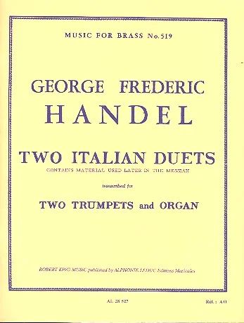 Georg Friedrich Händel - Two Italian Duets