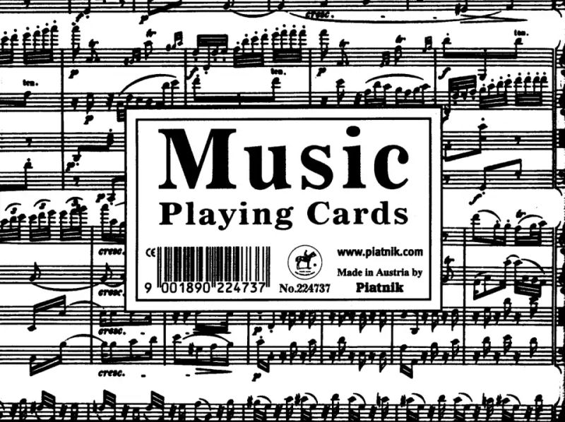 Spielkarten "Music"