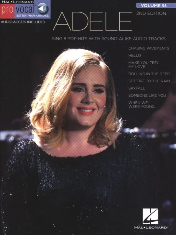 Adele Adkins - Adele: Pro Vocal Women's Edition Volume 56