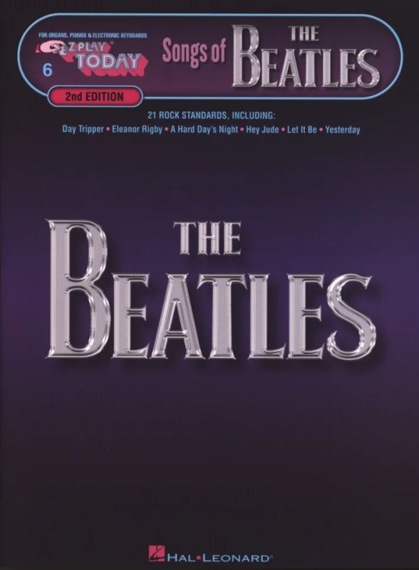 The Beatles - E-Z Play Today 6: Songs of The Beatles – 2nd Edition