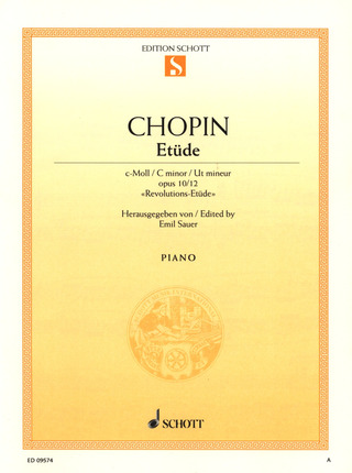 Frédéric Chopin - Etüde c-Moll op. 10/12