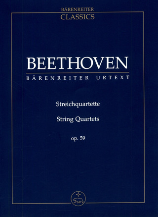Ludwig van Beethoven - Streichquartette op. 59