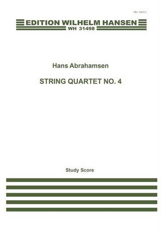 Hans Abrahamsen: String Quartet No.4