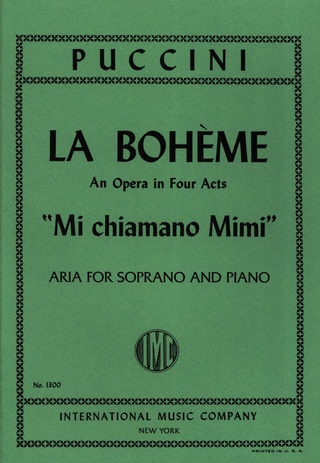 Giacomo Puccini: Si Mi Chiamano Mimi ( Aus La Boheme )