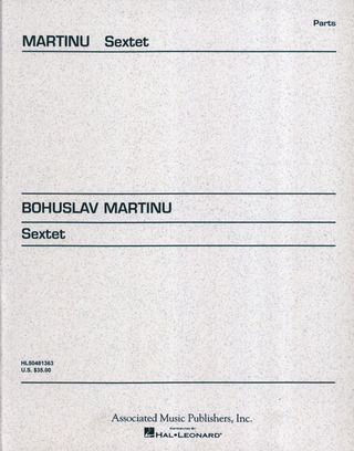 Bohuslav Martinů - Sextet