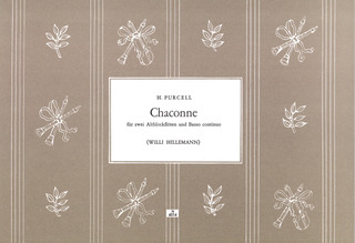 Henry Purcell - Chaconne aus der Oper "Dioclesia" für 2 Altblockflöten und B.c.