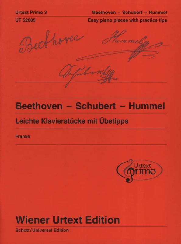 Ludwig van Beethoveny otros. - Easy Piano Pieces with Practising Tips 3