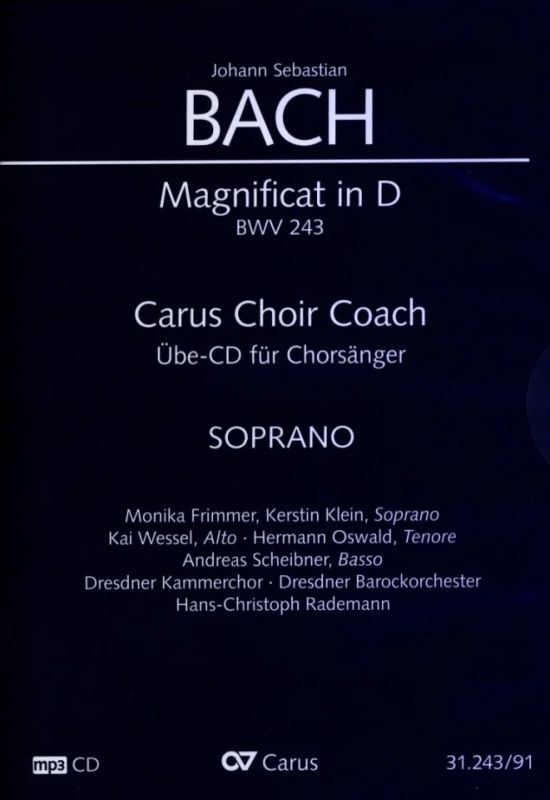 Johann Sebastian Bach - Magnificat in D BWV 243 – Carus Choir Coach – Sopran