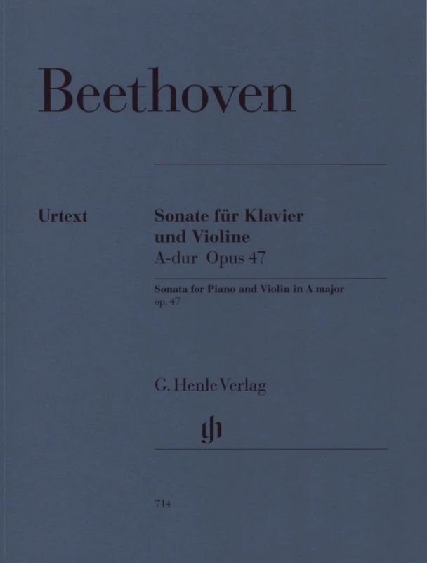 Ludwig van Beethoven - Violin Sonata A major op. 47