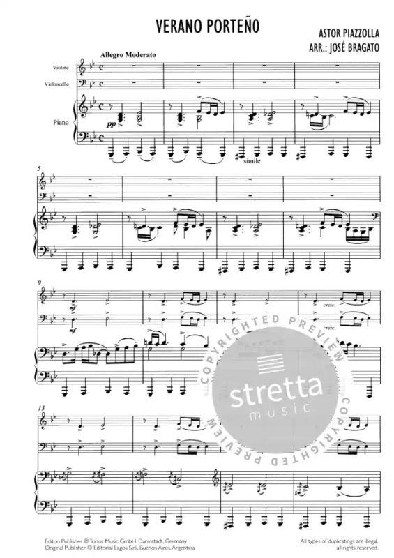 Astor Piazzolla - Verano porteño (1)