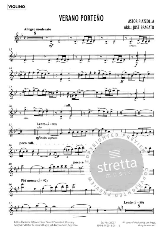 Astor Piazzolla - Verano porteño (4)