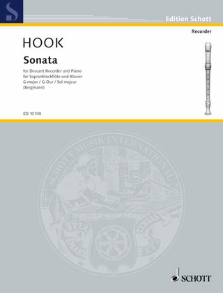 James Hook - Sonate G-Dur