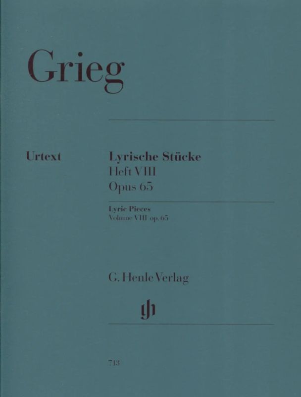 Edvard Grieg - Lyrische Stücke Bd. 8 op. 65