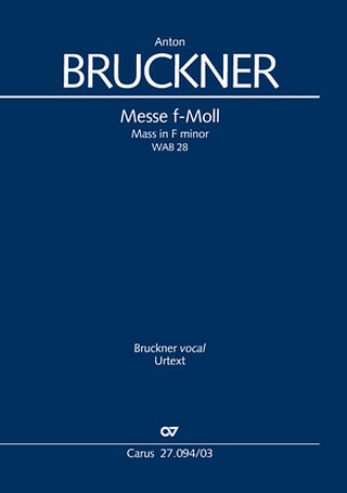 Anton Bruckner i inni - Messe f-Moll