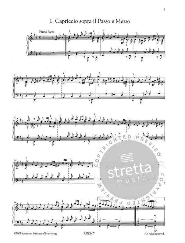 Storace Bernardo - Selva Di Varie Compositioni D'Intavolatura Per Cimbalo Ed Organo