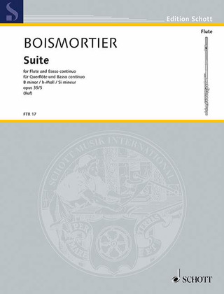 Joseph Bodin de Boismortier - Suite h-Moll