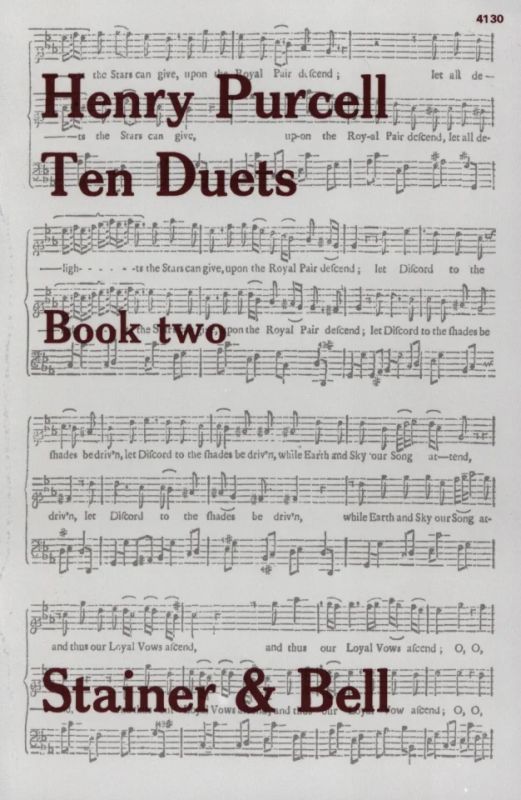 Henry Purcell - Ten Duets Book 2
