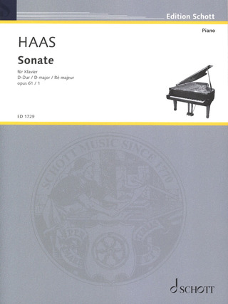 Joseph Haas - Zwei Sonaten op. 61