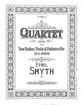 Ethel Mary Smyth - Stringquartet e-minor