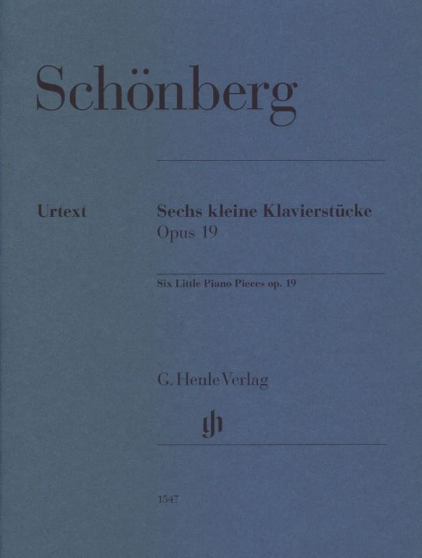 Arnold Schönberg - Six Little Piano Pieces op. 19