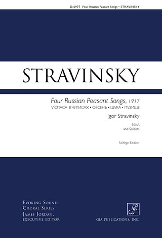 Igor Strawinsky - Four Russian Peasant Songs